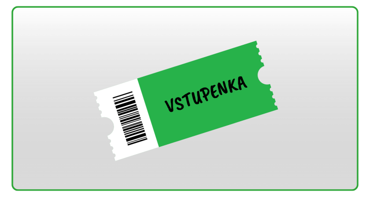 1 vstupenka