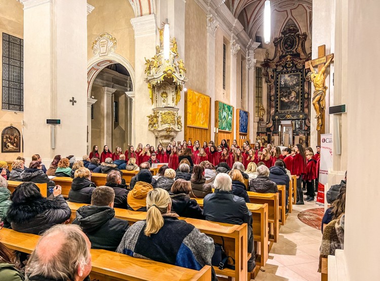 Přijďte na novoroční benefiční koncert pěveckého sboru Carmína 21. ledna