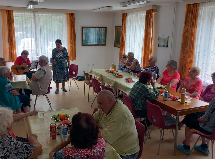 Společenské odpoledne v Domě s pečovatelskou službou v Trhových Svinech