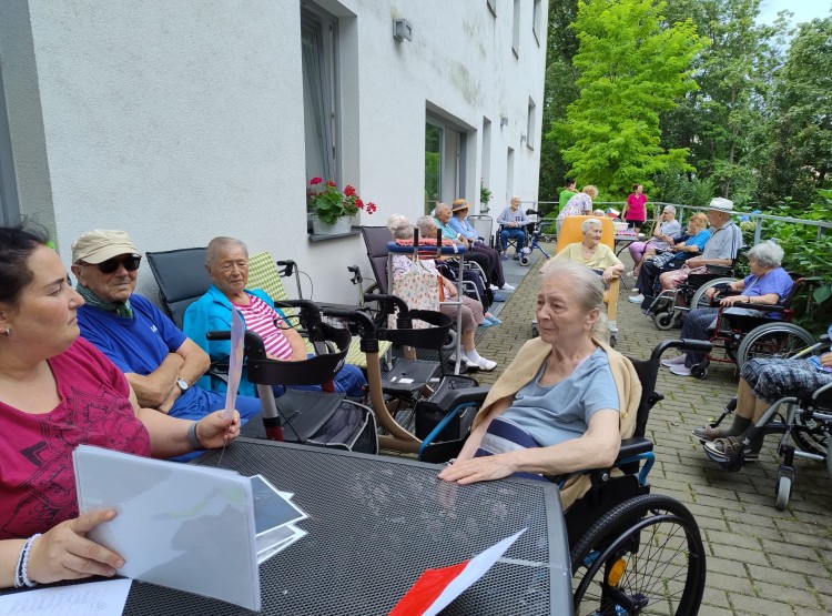 Olympiáda v Centru sociálních služeb Emausy