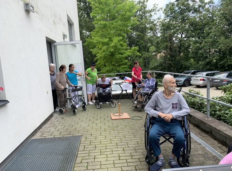 Olympiáda v Centru sociálních služeb Emausy