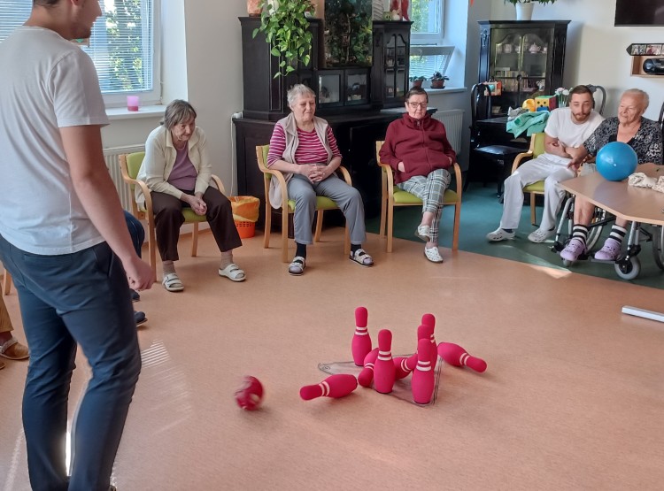 Sportovní dopoledne v Centru sociálních služeb Domus