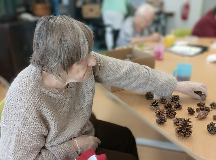 Příprava na vánoční trhy v Centru sociálních služeb Domus