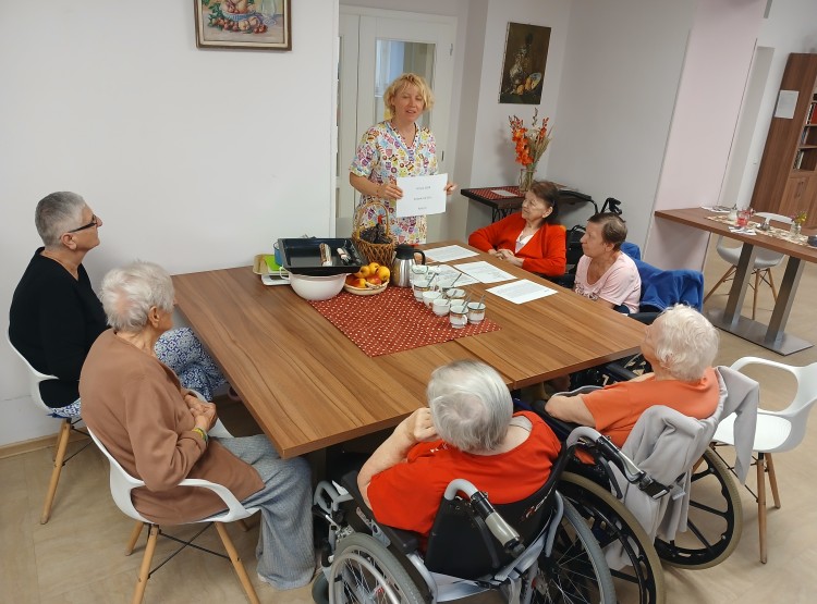 Smyslová aktivizace v Centru sociálních služeb Emausy