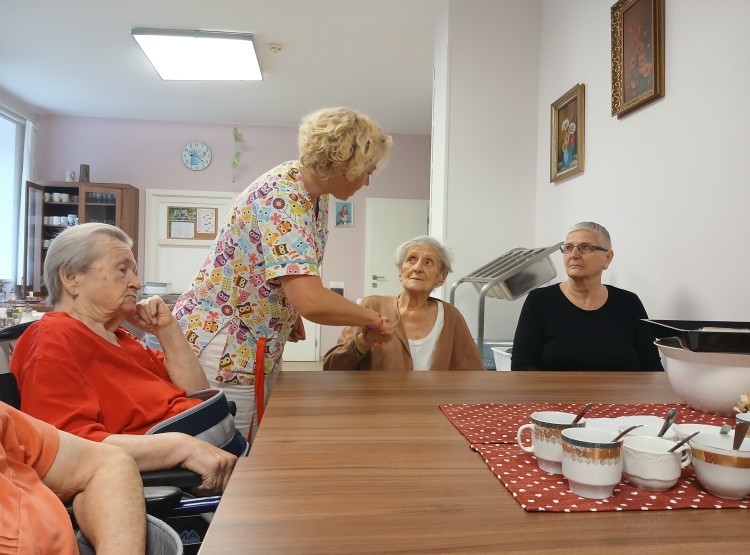 Smyslová aktivizace v Centru sociálních služeb Emausy