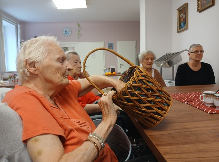 Smyslová aktivizace v Centru sociálních služeb Emausy