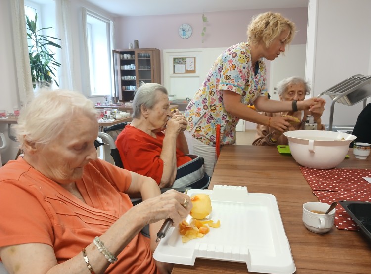 Smyslová aktivizace v Centru sociálních služeb Emausy