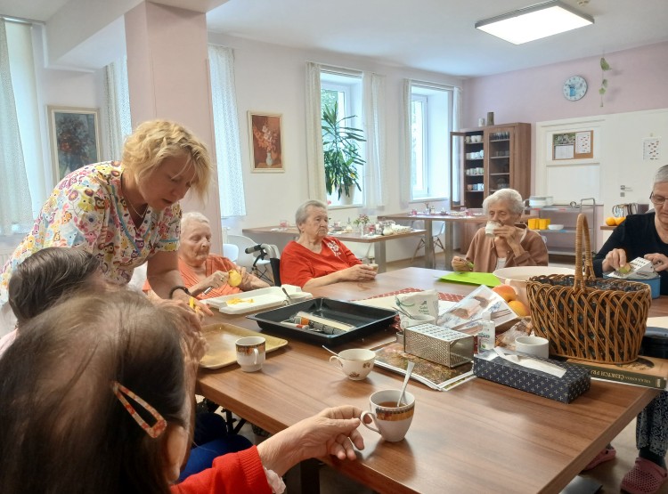 Smyslová aktivizace v Centru sociálních služeb Emausy