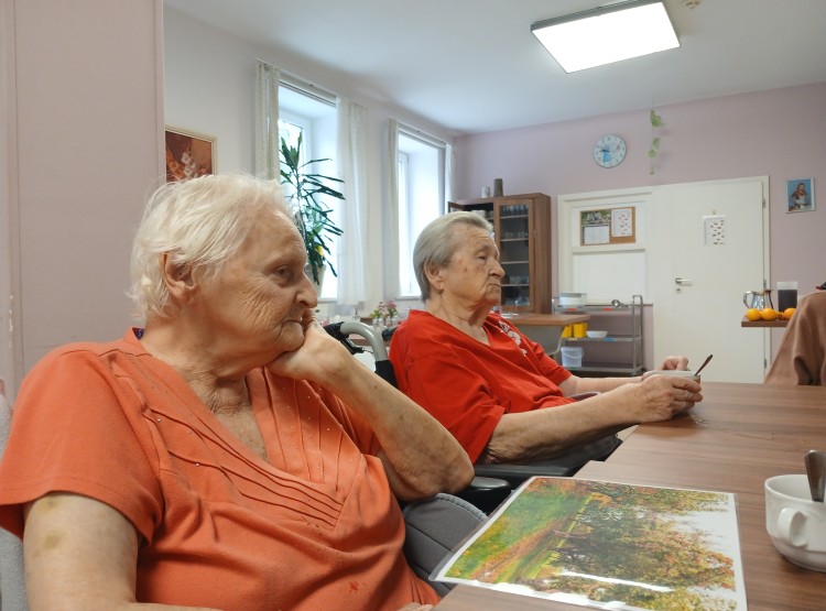 Smyslová aktivizace v Centru sociálních služeb Emausy