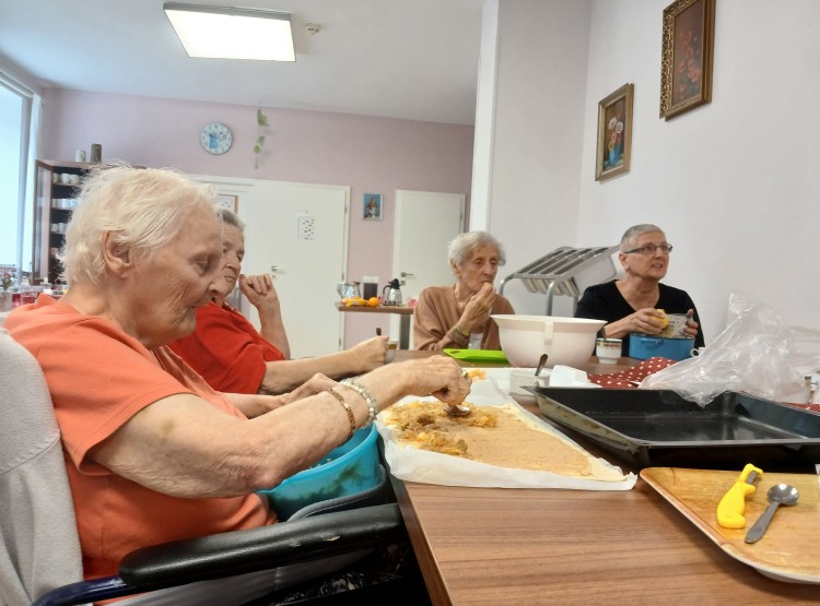 Smyslová aktivizace v Centru sociálních služeb Emausy