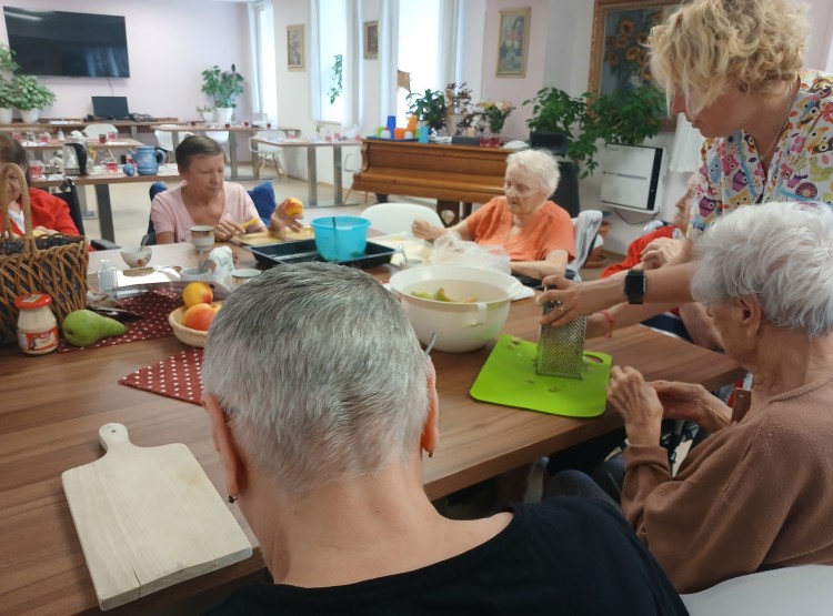 Smyslová aktivizace v Centru sociálních služeb Emausy