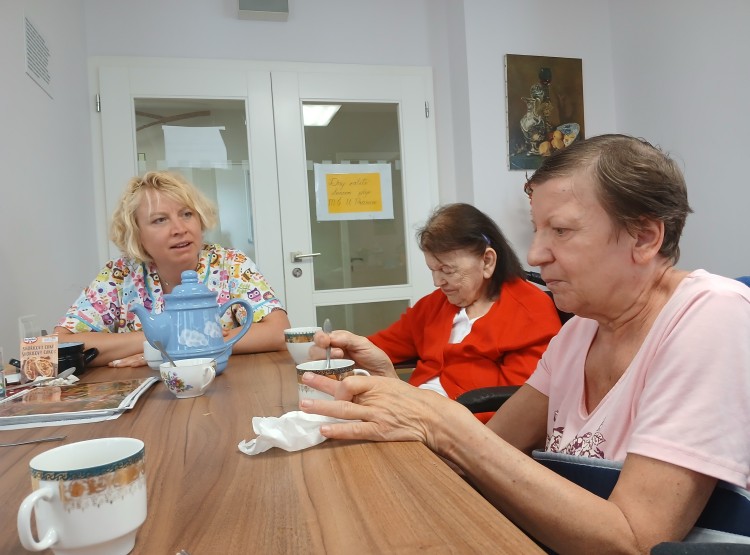 Smyslová aktivizace v Centru sociálních služeb Emausy