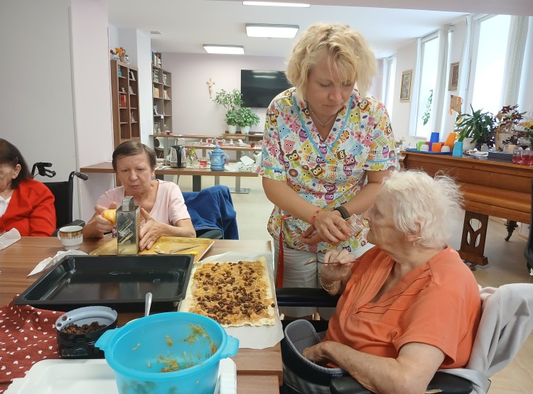 Smyslová aktivizace v Centru sociálních služeb Emausy