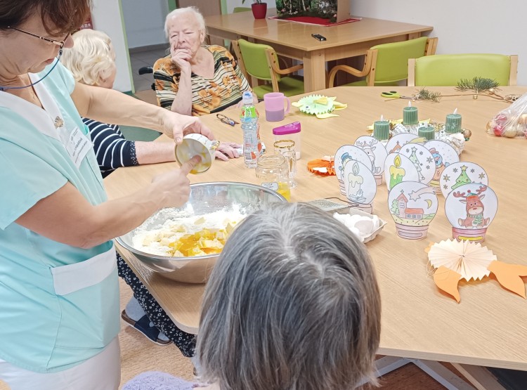 Příprava na Vánoce v Centru sociálních služeb Domus