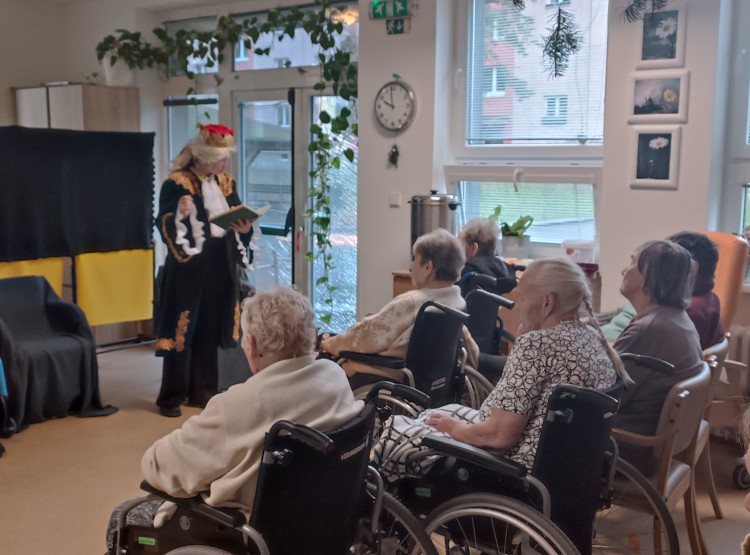 Představení Amadeus v Centru sociálních služeb Domus