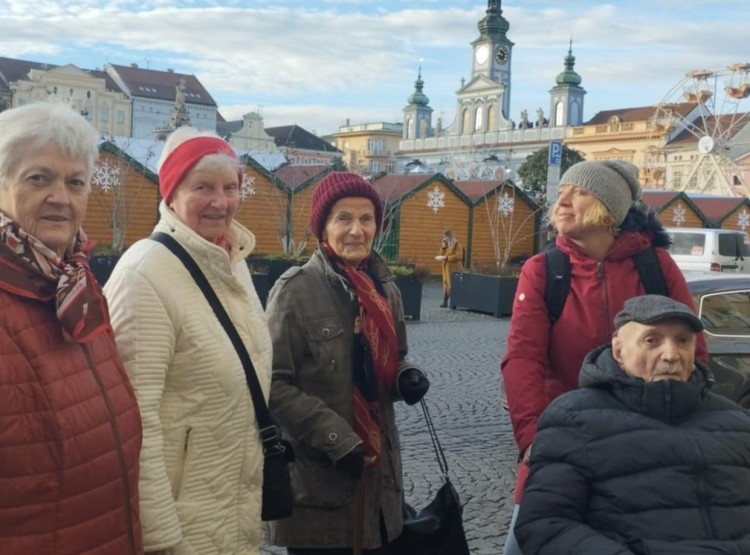 Návštěva vánočních trhů v Českých Budějovicích