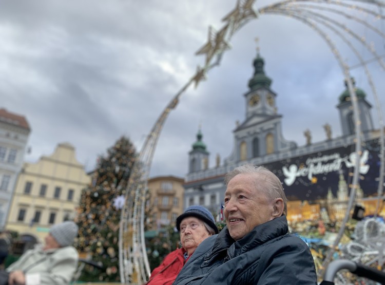 Návštěva vánočních trhů v Českých Budějovicích