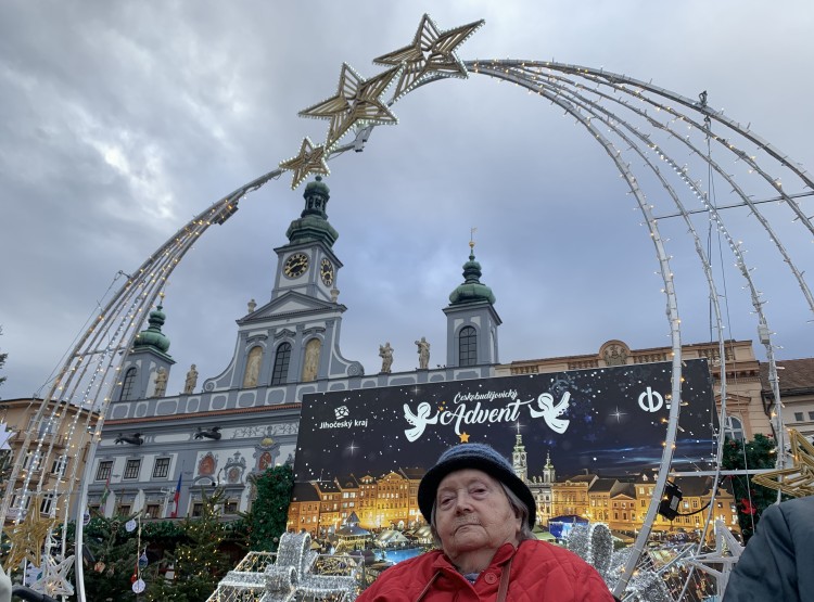 Návštěva vánočních trhů v Českých Budějovicích