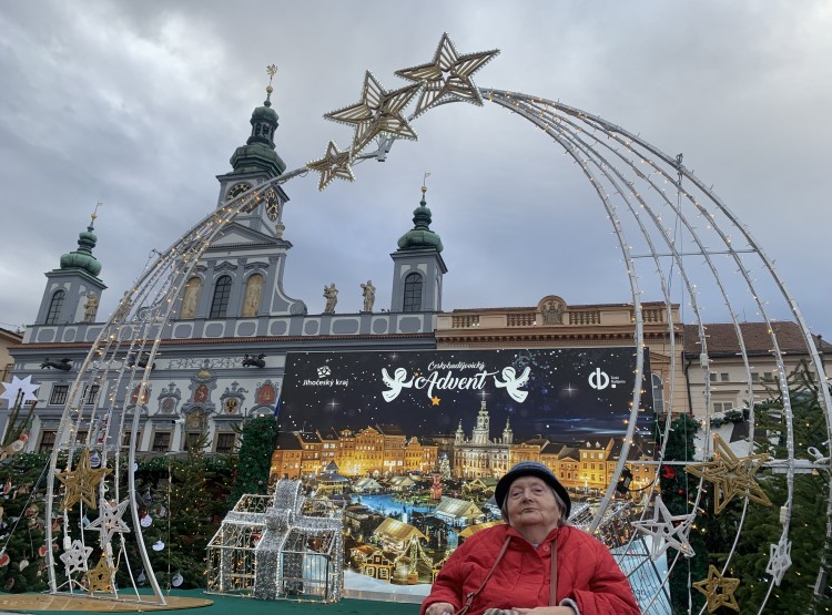 Návštěva vánočních trhů v Českých Budějovicích