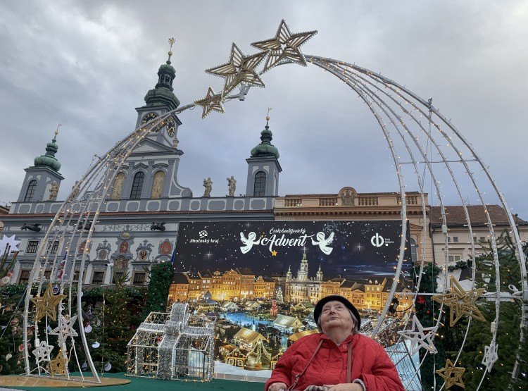 Návštěva vánočních trhů v Českých Budějovicích