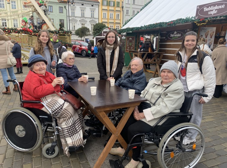 Návštěva vánočních trhů v Českých Budějovicích