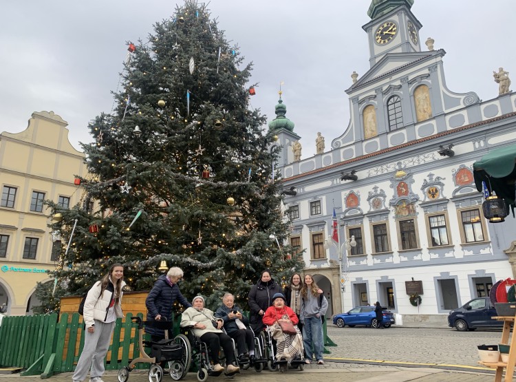 Návštěva vánočních trhů v Českých Budějovicích