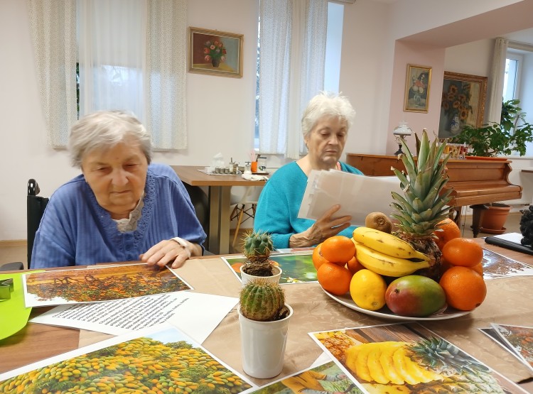 Exotické ovoce v Centru sociálních služeb Emausy