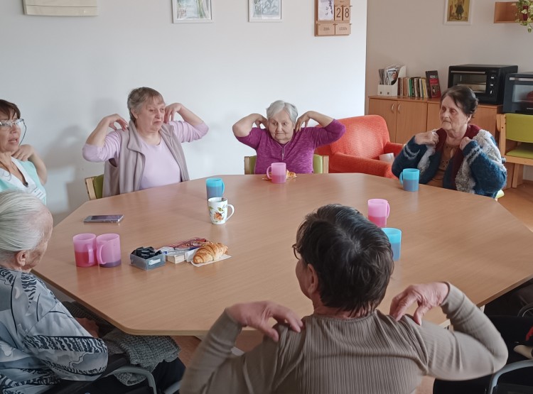 Pohybové aktivity v Centru sociálních služeb Domus